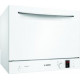 BOSCH Lavavajillas Compactos  SKS62E32EU. PRO 20. Menos de 8 cubiertos. Blanco. Clase F